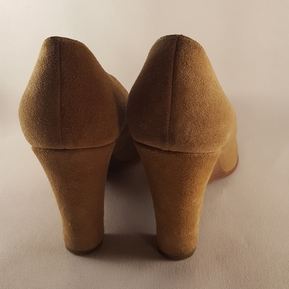 Donald J. Pliner Suede Heather Wedge Heels - Picture 3 of 8